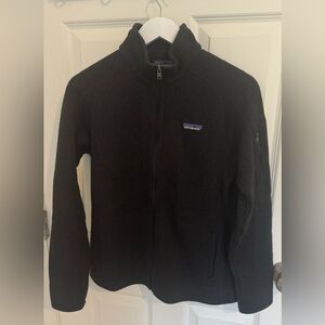 Patagonia Better Sweater fleece jacket in black size M
